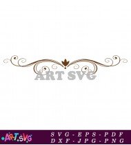 Ornamental Decorative Design Element Clipart Free SVG