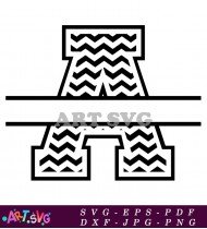 Hand Drawn Bold Black And White Letter T SVG