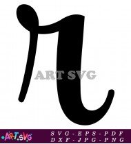 Free Vector Black Letter R Clipart SVG