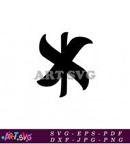 Bold Black Asterisk Symbol Design SVG 1