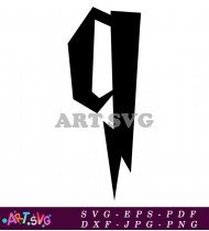 Gothic Letter G Font Alphabet Design SVG