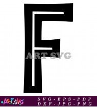 Gothic Letter F For Commercial Use SVG 1