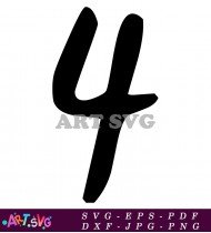 Creative Handwritten Letter S Alphabet Design SVG