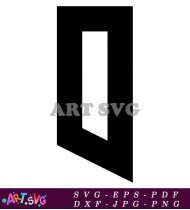 Modern Black And White Letter P Logo Design Ideas SVG