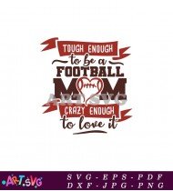 Football Mom Shirt Design Sports Mom Designs Ideas SVG 1