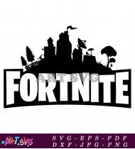 Fortnite Logo Tilted Towers Design SVG 1