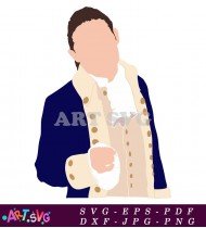 Alexander Hamilton From The Hamilton Musical Show SVG