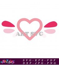 Heart Shape Vector Illustration Design SVG