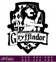 Gryffindor Crest House Crest Harry Potter SVG