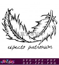 Expect Patronum Quote Free SVG Vector Art