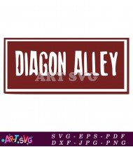 Diagon Alley Harry Potter Location SVG 1