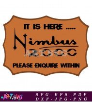 Nimbus 2000 Harry Potter Broom SVG 1