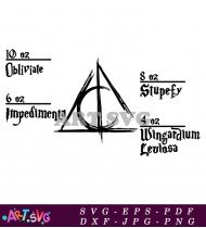 Harry Potter Magic Spells SVG 1