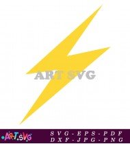 The Harry Potter Lightning Bolt Symbol SVG 1