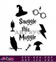 Harry Potter Muggle Snuggle This SVG