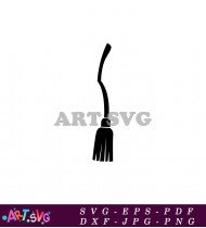 Harry Potter Flying Broom Stick SVG