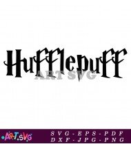 Hufflepuff House Harry Potter Logo SVG 1