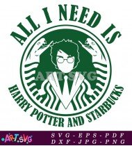 All I Need Is Harry Potter Vector Clipart Free SVG