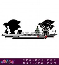 Harry Potter Christmas Elf SVG 1