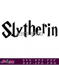 Slytherin House Crest From Harry Potter SVG