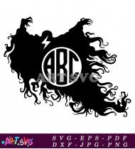 Dementor Silhouette Dark Arts Graphic Design SVG