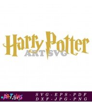 Harry Potter Movie Poster Illustration SVG