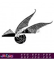 Golden Snitch Magical Object Vector SVG