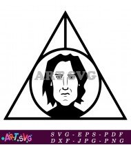 Harry Potter Dark Mark Death Eater Symbol SVG