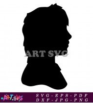 Harry Potter Draco Malfoy Silhouette Vector SVG 1