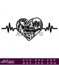 Always Harry Potter Heartbeat SVG Cut File