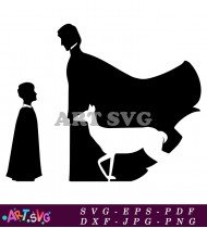 Snape Silhouette Harry Potter Funny Costume SVG 1