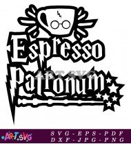 Espresso Patronum Harry Potter SVG 2