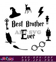 Best Brother Ever Harry Potter Quote SVG