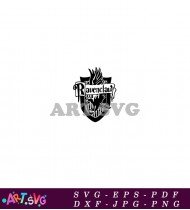 Ravenclaw House Harry Potter Eagle SVG 1