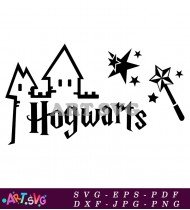 Hogwarts School Of Witchcraft And Wizardry SVG 4