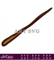 Brown Wooden Harry Potter Magical Wand SVG