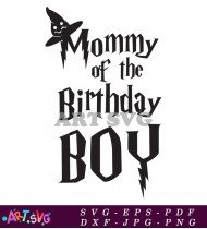 Mommy Of The Birthday Boy Design SVG 3