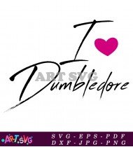 Dumbledore Magical Harry Potter SVG 1