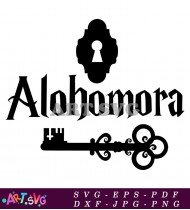 Alohomora Unlock The Door Spell SVG