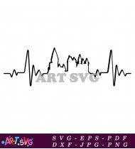 Harry Potter Heartbeat Audio Wave SVG