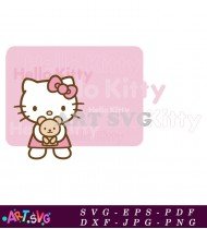 Hello Kitty Stickers for Scrapbooking SVG