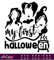 My First Halloween SVG Design Free