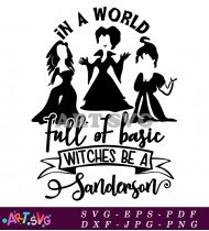 Full Of Basic Witches SVG