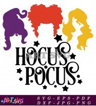 Hocus Pocus Halloween SVG