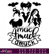 Spooky Mucho A Muck Halloween SVG Design Download