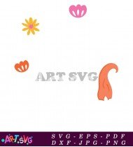 Floral Decoration Clip Art Pattern SVG