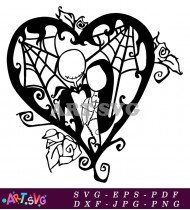 Nightmare Before Christmas Couples SVG Design