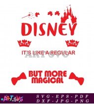 It's Like A Regular Disney But Magical SVG