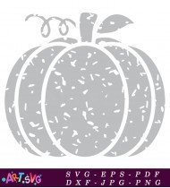 Pumpkin Fall Design SVG