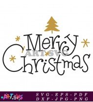 Christmas Graphic Design Illustration Template SVG